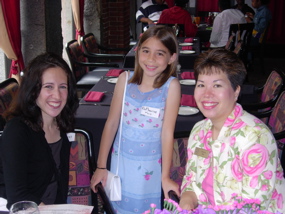 catharine, delores, kendra smile