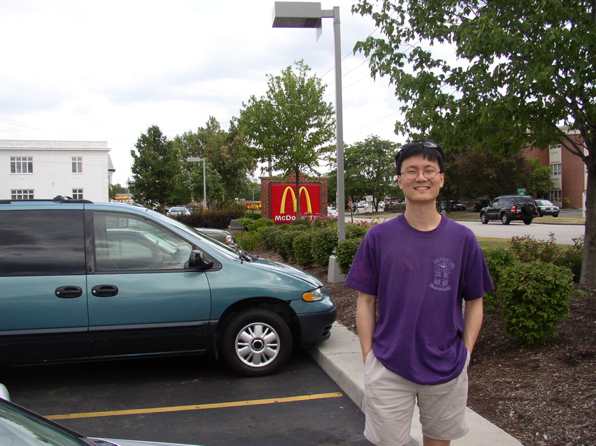 Ritzy McDonald's nearby