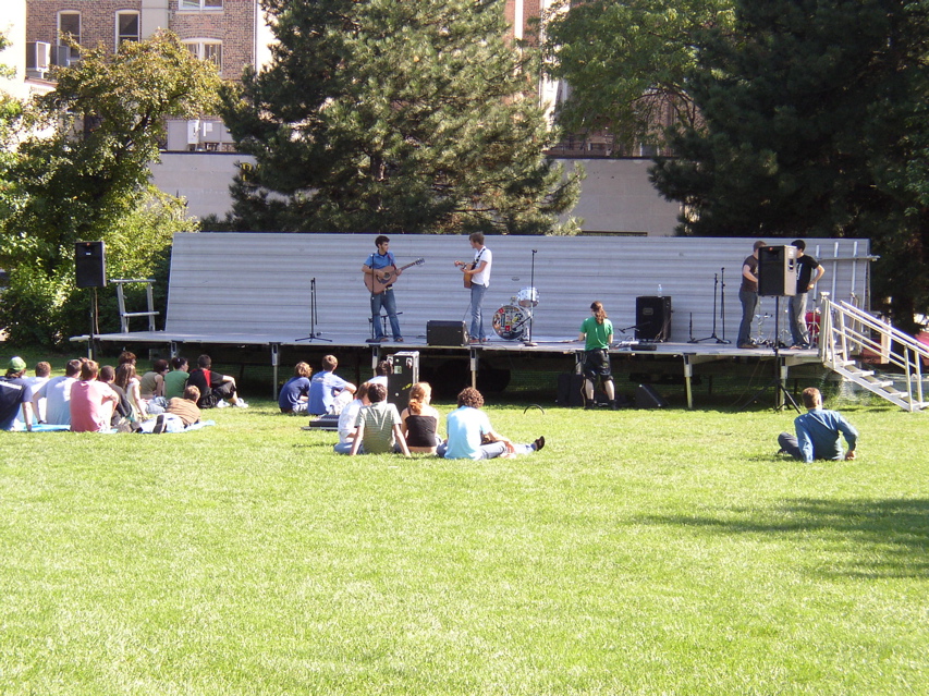 Another concert in a park
