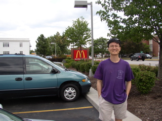 Ritzy McDonald's nearby