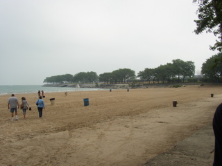 Lakefront Chicago Beach