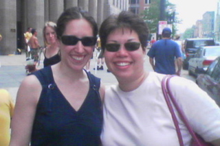 Kendra & Dolores after brunch
